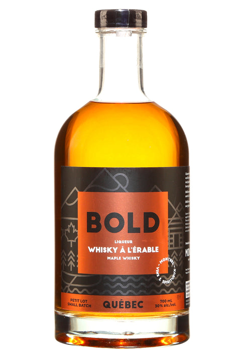 Liqueur de whisky à l'érable BOLD