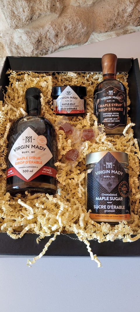 Coffret cadeau à l'érable Virgin Mady