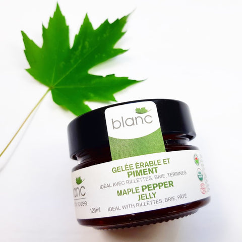 gelée érable et piment blanc par rouGe