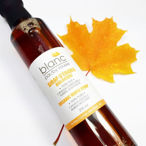 sirop d'érable ambré