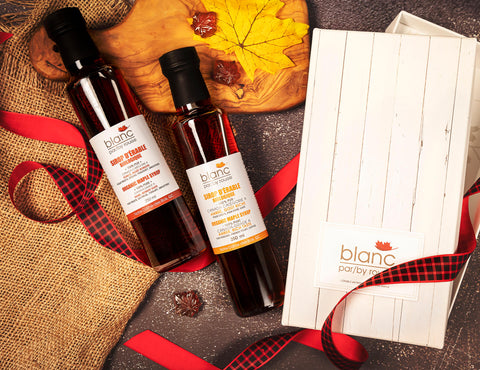 Coffret DOUBLEMENT ERABLE de blanc par rouGe