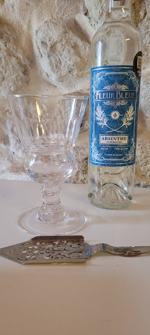 Absinthe blanche de l'absintherie des cantons