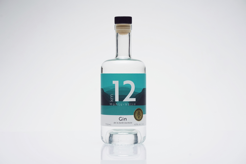 Gin boréal KM 12 de la Distillerie du Fjord