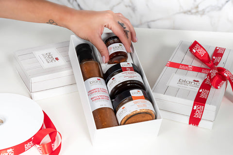 Exemple de coffret cadeau blanc par rouGe