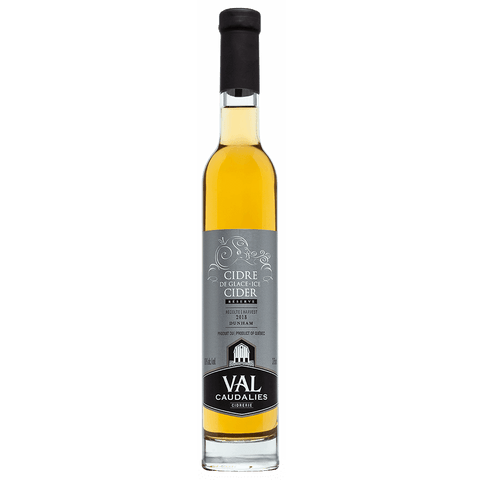 Cidre de glace Val Caudalies au Québec - base de pommes
