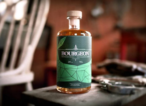 Produit du Québec Bourgeon liqueur de gin et d'érable de Wabasso