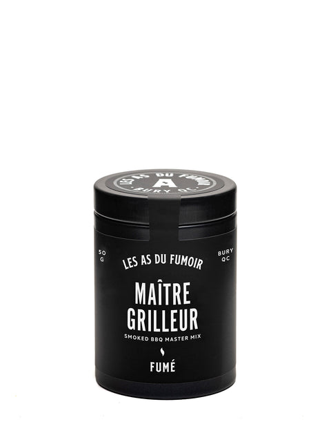 Produit du quebec assaisonnement Maitre grilleur 50g Les AS du Fumoir