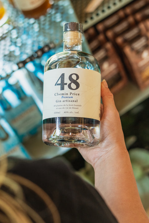 gin 48 chemin price à la main