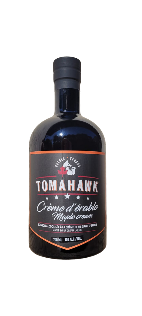 Tomahawk Crème d'érable de la Distillerie Shefford