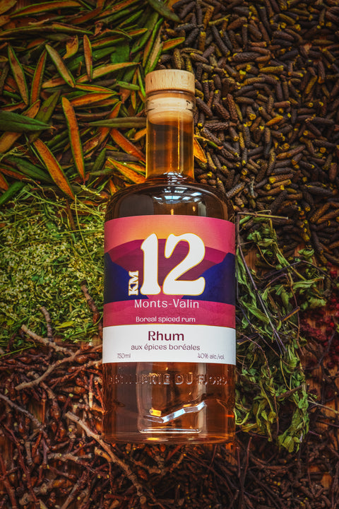 Rhum KM 12 - épices boréales