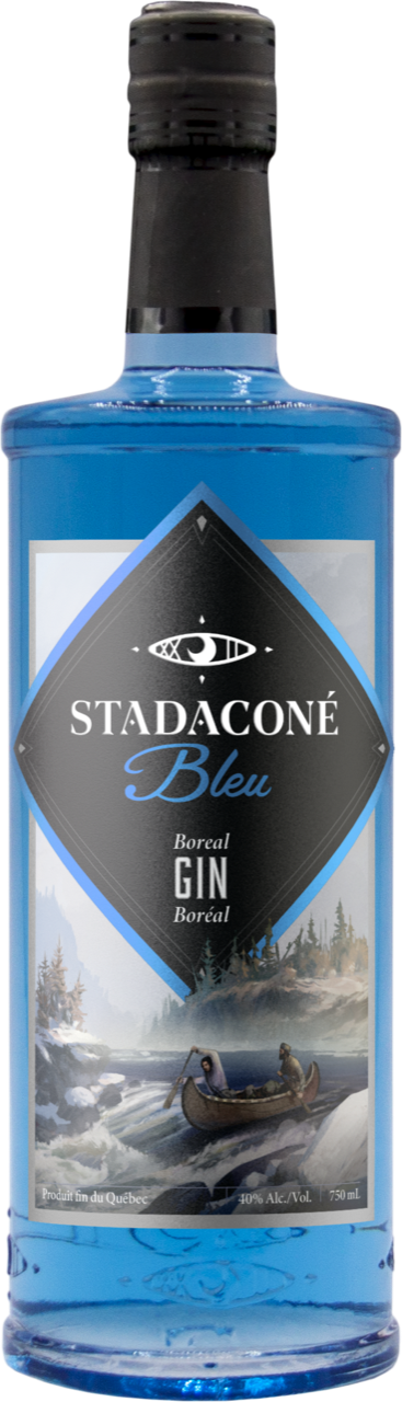 Gin bleu bicolore de Stadaconé