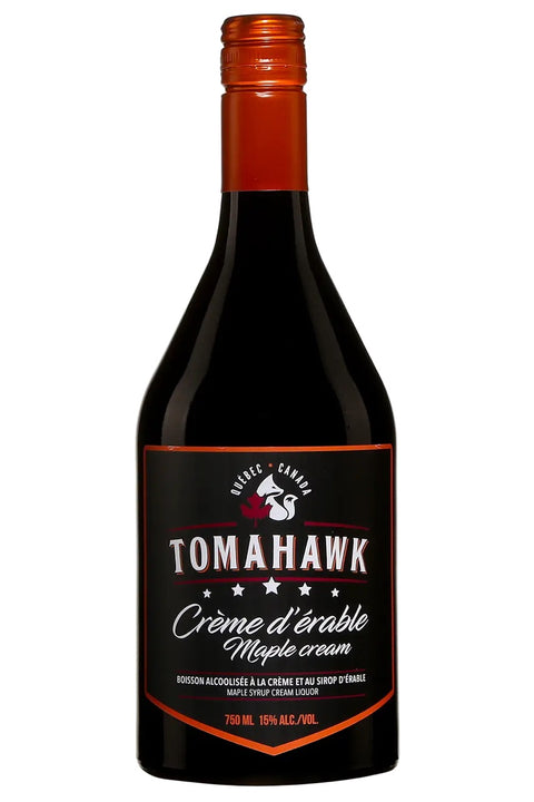 Tomahawk Crème d'érable de la Distillerie Shefford