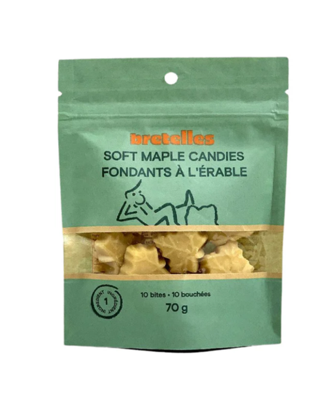 fondants érable sac compostable