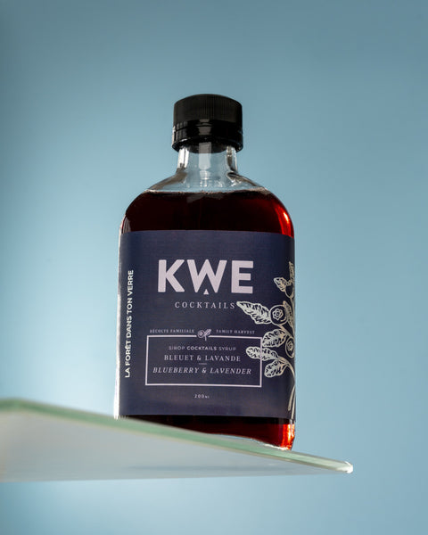 sirop bleuet bouteille 200ml