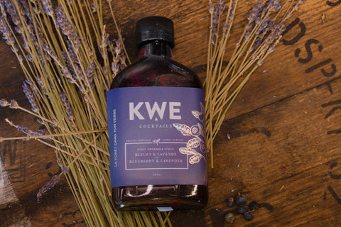 sirop bleuet lavende