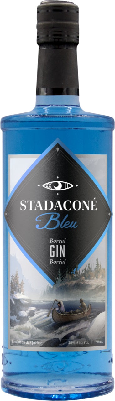 Stadaconé bleu gin du québec
