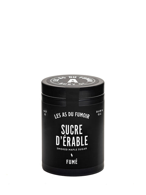 Produit du Québec Sucre d'érable fumé 50g de Les AS du Fumoir